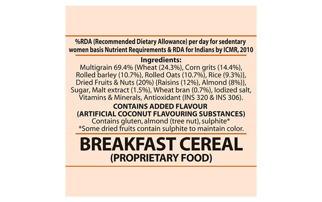 Kellogg's Muesli Nuts Delight Reviews Ingredients Recipes Benefits GoToChef